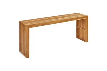 Trädgårdsbord Beliani Bellano 150x35x60 cm Light wood - Havemøbler - Havebord - Spisebord & havebord