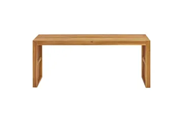 Trädgårdsbord Beliani Bellano 150x35x60 cm Light wood - Havemøbler - Havebord - Spisebord & havebord
