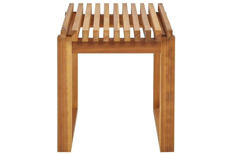 Trädgårdsbord Beliani Bellano 40x35x44 cm Light wood - Havemøbler - Havebord - Spisebord & havebord