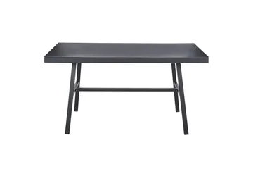 Trädgårdsbord Beliani Canetto Black - Havemøbler - Havebord - Spisebord & havebord