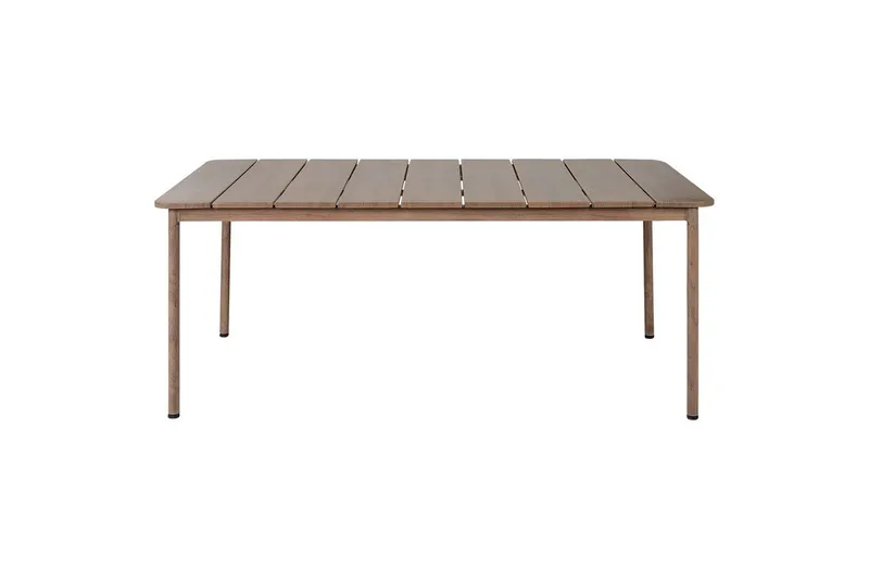 Trädgårdsbord Beliani Flavia Dark wood - Havemøbler - Havebord - Spisebord & havebord