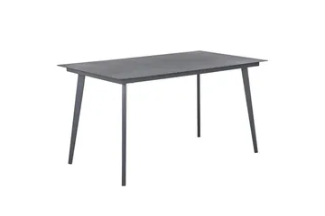 Trädgårdsbord Beliani Mileto Grey - Havemøbler - Havebord - Spisebord & havebord