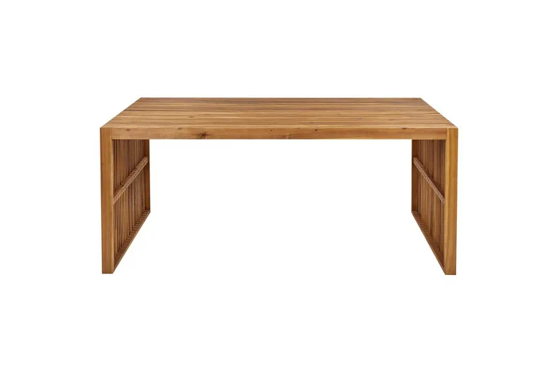 Trädgårdsbord Beliani Sulzano Light wood - Havemøbler - Havebord - Spisebord & havebord