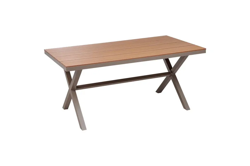 Trädgårdsbord Beliani Tiano Light wood||Grey, undefined