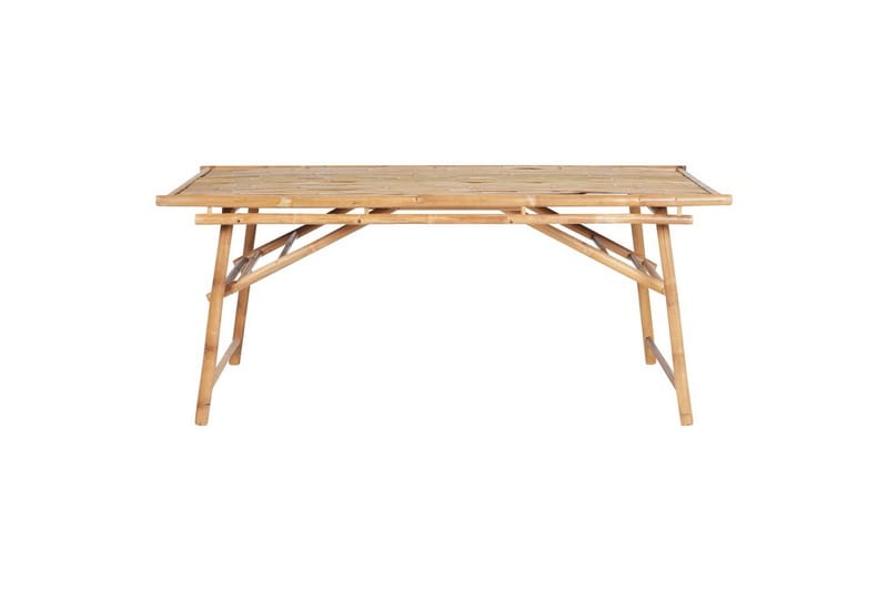 Trädgårdsbord Beliani Tindari Light wood - Havemøbler - Havebord - Spisebord & havebord