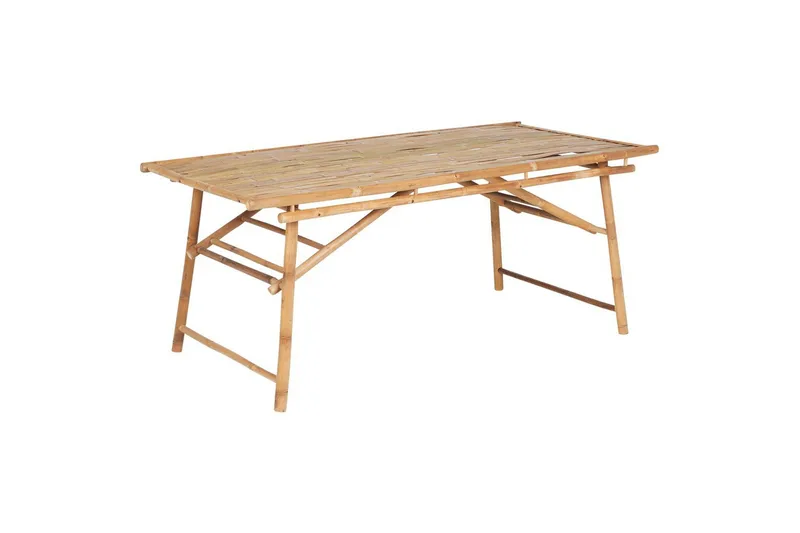 Trädgårdsbord Beliani Tindari Light wood