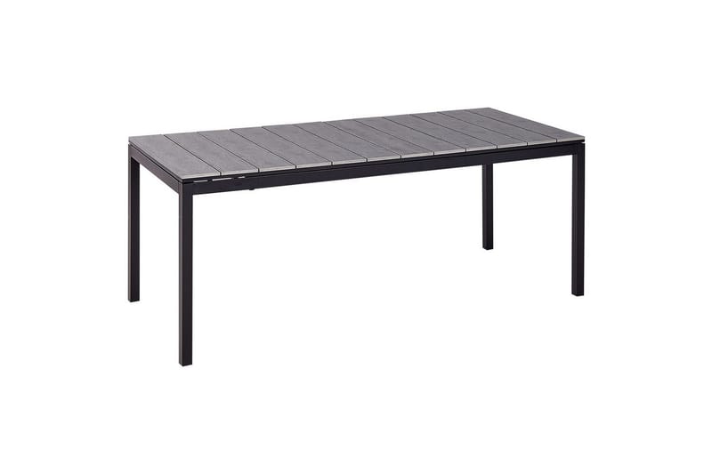 Trädgårdsbord Beliani Tofane Grå/svart Grey||Black - Havemøbler - Havebord - Spisebord & havebord