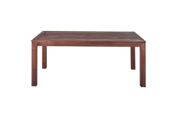 Trädgårdsbord Beliani Tuscania Dark wood - Havemøbler - Havebord - Spisebord & havebord