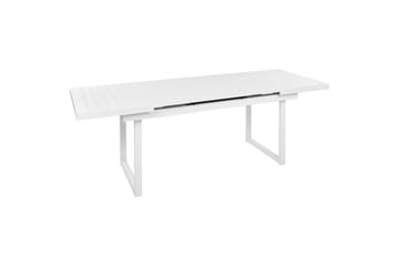 Trädgårdsbord Beliani Valcanetto White - Havemøbler - Havebord - Spisebord & havebord