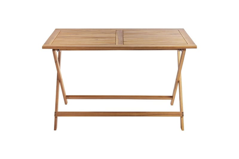 Trädgårdsbord Beliani Prossedi Rektangulär Light wood - Havemøbler - Havebord - Spisebord & havebord