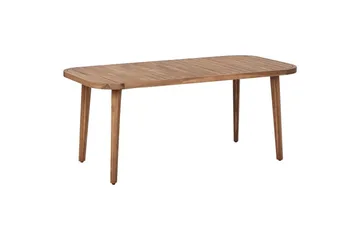 Trädgårdsbord Beliani Paraggi Light wood - Havemøbler - Havebord - Spisebord & havebord