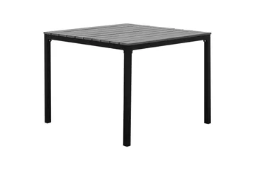 Trädgårdsbord Beliani Prato Grey||Black - Havemøbler - Havebord - Spisebord & havebord