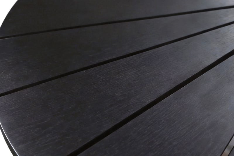 Tunis Spisebord Udendørs 120 cm Rundt - Sort - Havemøbler - Havebord - Spisebord & havebord