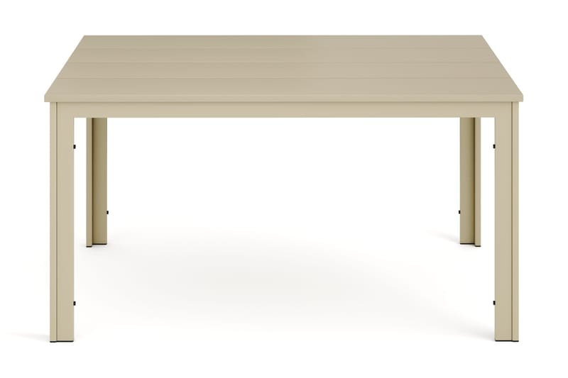 Tunis Spisebord Udendørs 140x90 cm Rektangulært, Beige