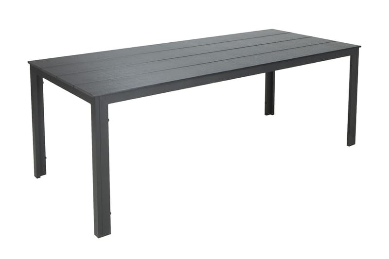 Tunis Spisebord Udendørs 140x90 cm Rektangulært - Sort - Havemøbler - Havebord - Spisebord & havebord