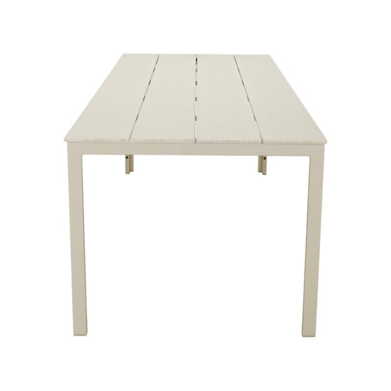 Tunis Spisebord Udendørs 205x90 cm Rektangulært - Beige - Havemøbler - Havebord - Spisebord & havebord