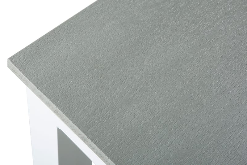 Tunis Spisebord Udendørs 205x90 cm Rektangulært - Hvid/Grå - Havemøbler - Havebord - Spisebord & havebord