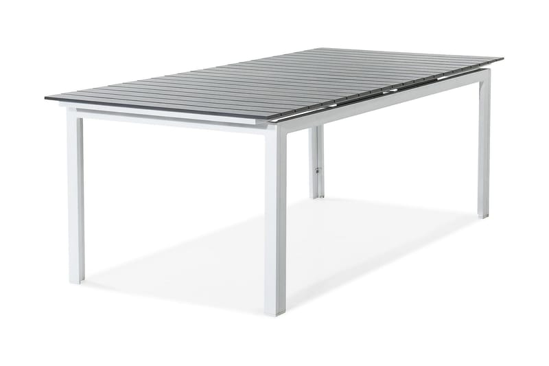 Tunis Udvideligt Spisebord 220-280x100 cm - Hvid/Grå - Spisebord & havebord