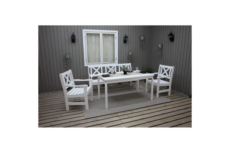 Udendørs Bord Europe 150 cm - Havemøbler - Havebord - Spisebord & havebord