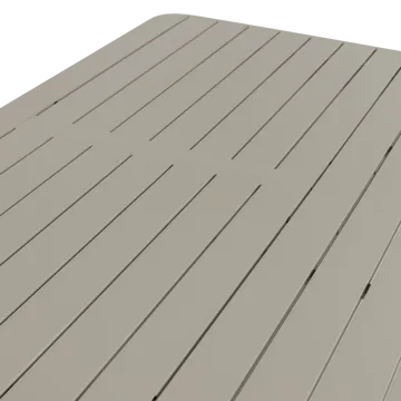 Udtræksbord Ovara 150 cm udendørs - Sand - Havemøbler - Havebord - Spisebord & havebord