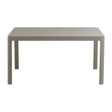 Udtræksbord Ovara 150 cm udendørs - Sand - Havemøbler - Havebord - Spisebord & havebord