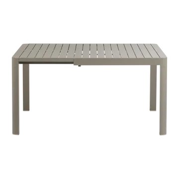 Udtræksbord Ovara 150 cm udendørs - Sand - Havemøbler - Havebord - Spisebord & havebord