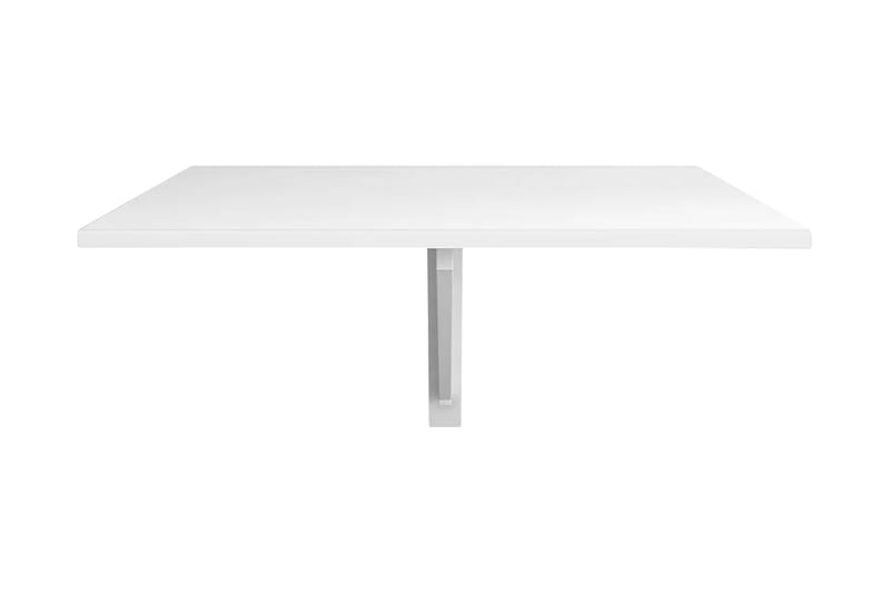 Væghængt Klapbord Hvid 100 X 60 Cm - Hvid - Spisebord & havebord