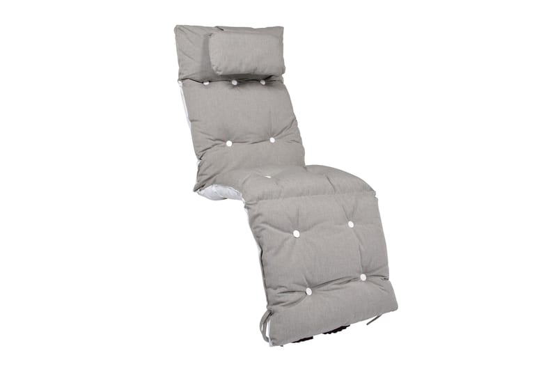 Askegrå B/B flok, nakkepude, Grå