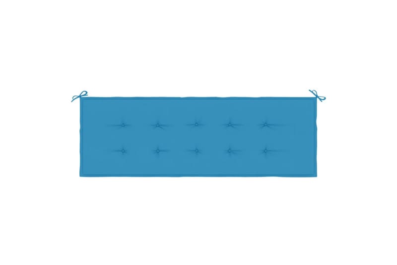 beBasic hynde til havebænk blå 150 x 50 x 3 cm - BlÃ¥ - Hynder til bænk & havesofa