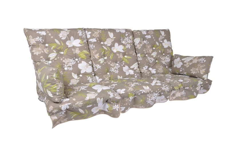 Flockpolstret Hammockhynde 56 cm Beige, Fritab