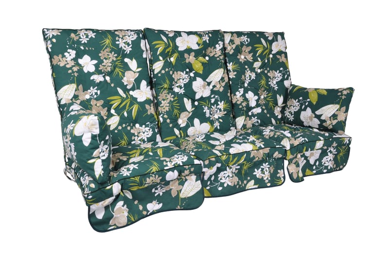 Flockpolstret Hammockhynde 56 cm Grøn - Fritab - Havemøbler - Hynder - Hængesofahynder