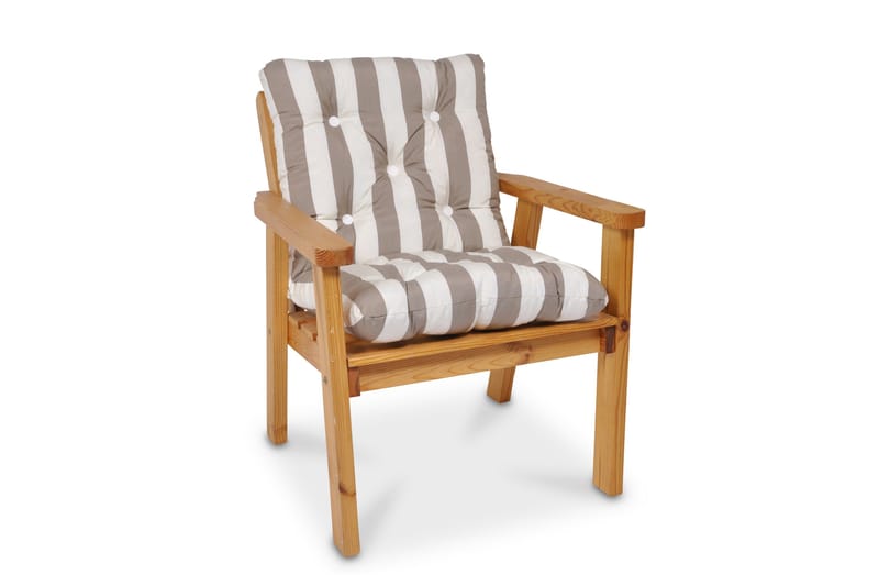 Flockpude Fritab Standard flockpude 50x48 cm Taupe - Havemøbler - Hynder - Øvrige hynder