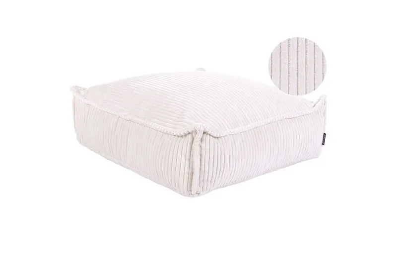 Gulvpude Allozai Beige - Beige - Møbler - Stole & lænestole - Taburet & skammel - Ottoman