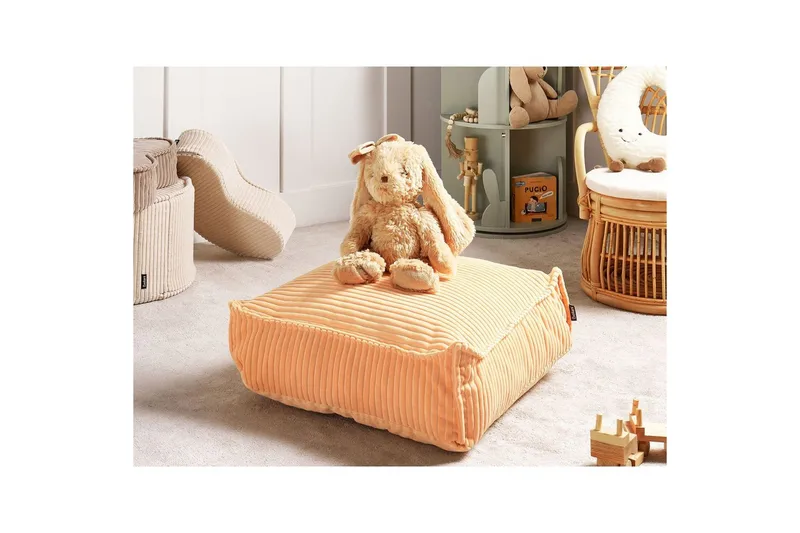 Gulvpude Allozai Rosa - Rosa - Havemøbler - Hynder - Siddehynder