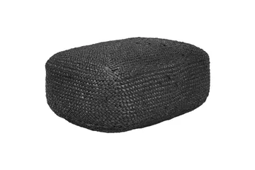 Gulvpude Isarda Sort - Sort - Møbler - Stole & lænestole - Taburet & skammel - Ottoman