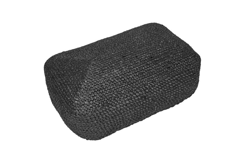 Gulvpude Isarda Sort - Sort - Møbler - Stole & lænestole - Taburet & skammel - Ottoman
