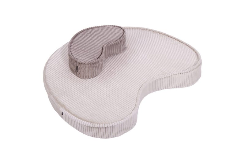 Gulvpude Nili Beige/Brun - Beige/Brun - Møbler - Stole & lænestole - Taburet & skammel - Ottoman