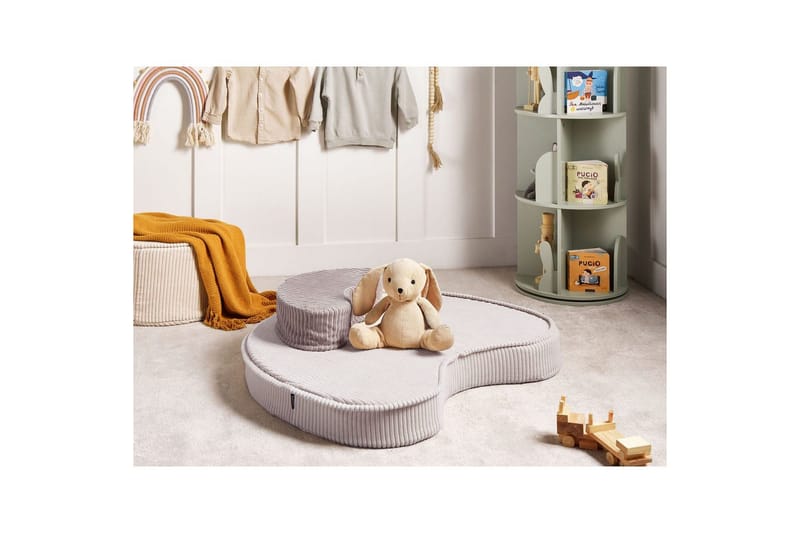 Gulvpude Nili Beige/Brun - Beige/Brun - Havemøbler - Hynder - Siddehynder