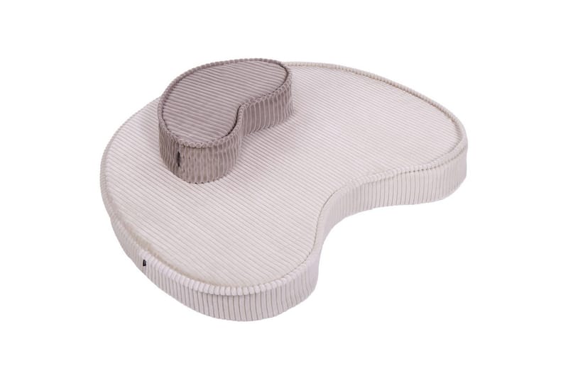 Gulvpude Nili Beige/Brun - Beige/Brun - Havemøbler - Hynder - Siddehynder