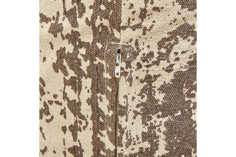 Gulvpude Shasa Beige/Brun - Beige/Brun - Møbler - Stole & lænestole - Taburet & skammel - Ottoman