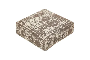 Gulvpude Shasa Beige/Brun - Beige/Brun - Møbler - Stole & lænestole - Taburet & skammel - Ottoman