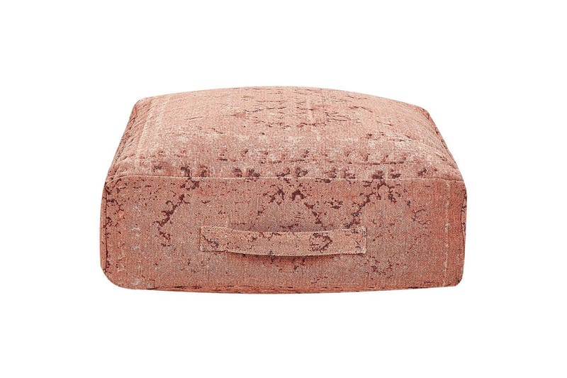 Gulvpude Shasa Rød - Rød - Møbler - Stole & lænestole - Taburet & skammel - Ottoman