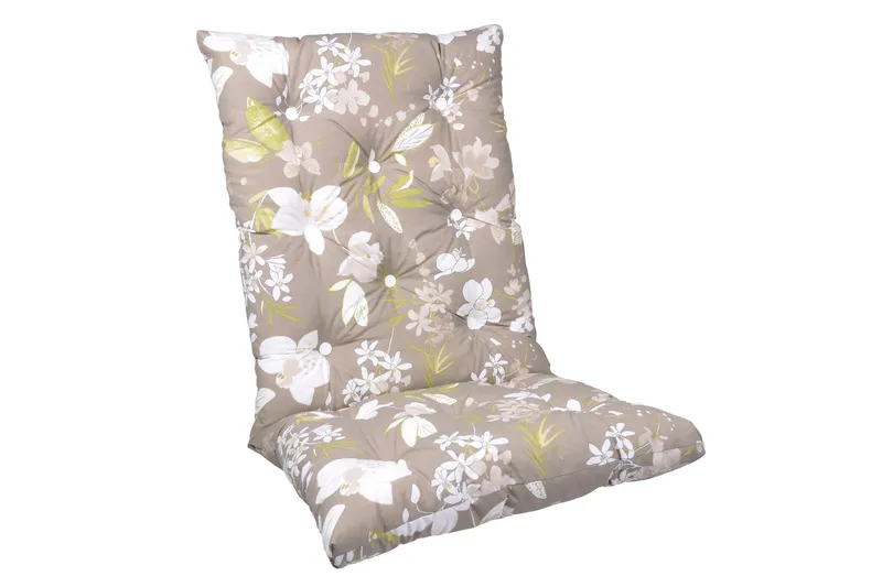 Högvik Flockhynde 56x63 cm Beige, Fritab