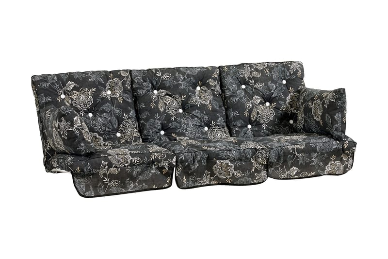 Flock Hængesofasæt sort, Fritab