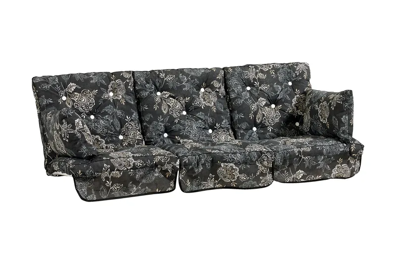 Flock Hængesofasæt sort, Fritab