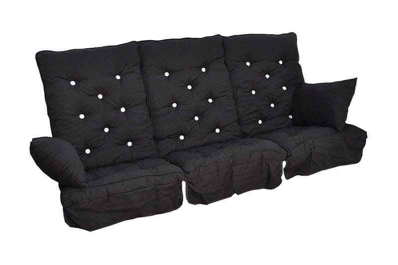 Hammockset Fritab Black - Havemøbler - Hynder - Hængesofahynder