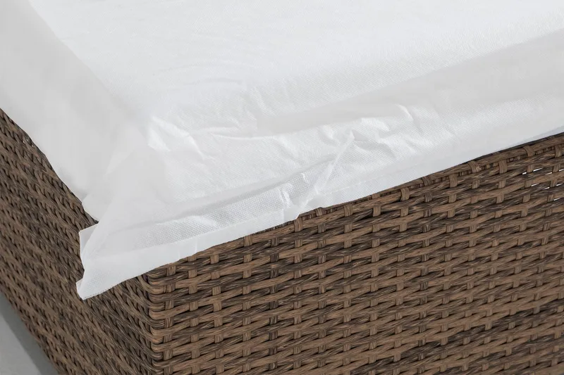 Bahamas Inderpude Ottoman/Bord - Hvid - Havemøbler - Hynder - Siddehynder