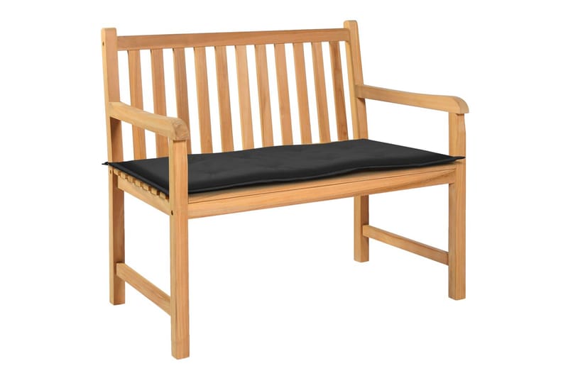 Hynde Til Havebænk 100x50x3 cm Sort - Sort - Havemøbler - Hynder - Hynder til bænk & havesofa