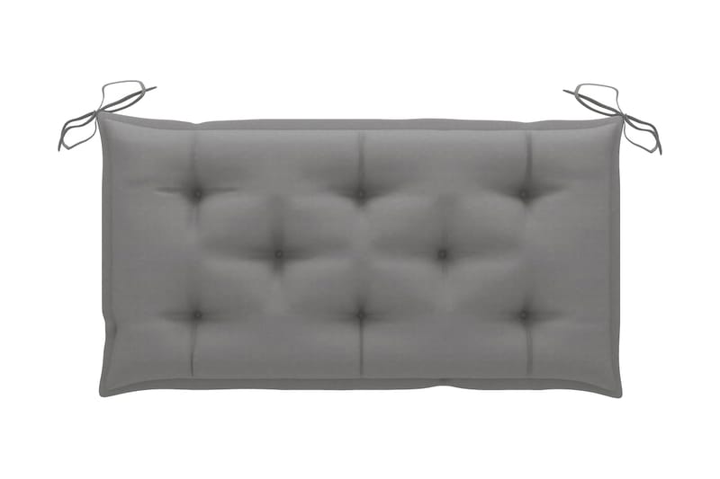 Hynde til havebænk 100x50x7 cm stof grå - Grå - Havemøbler - Hynder - Hynder til bænk & havesofa
