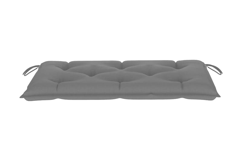 Hynde til havebænk 100x50x7 cm stof grå - Grå - Havemøbler - Hynder - Hynder til bænk & havesofa
